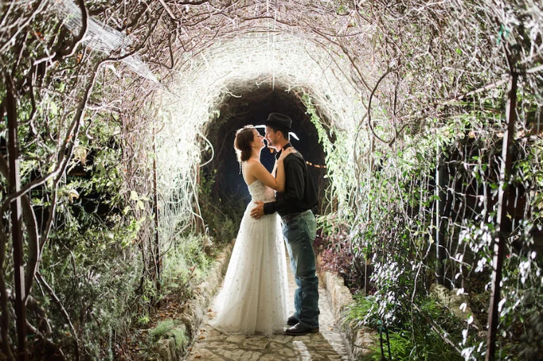 wedding in the vines at Paniolo Ranch