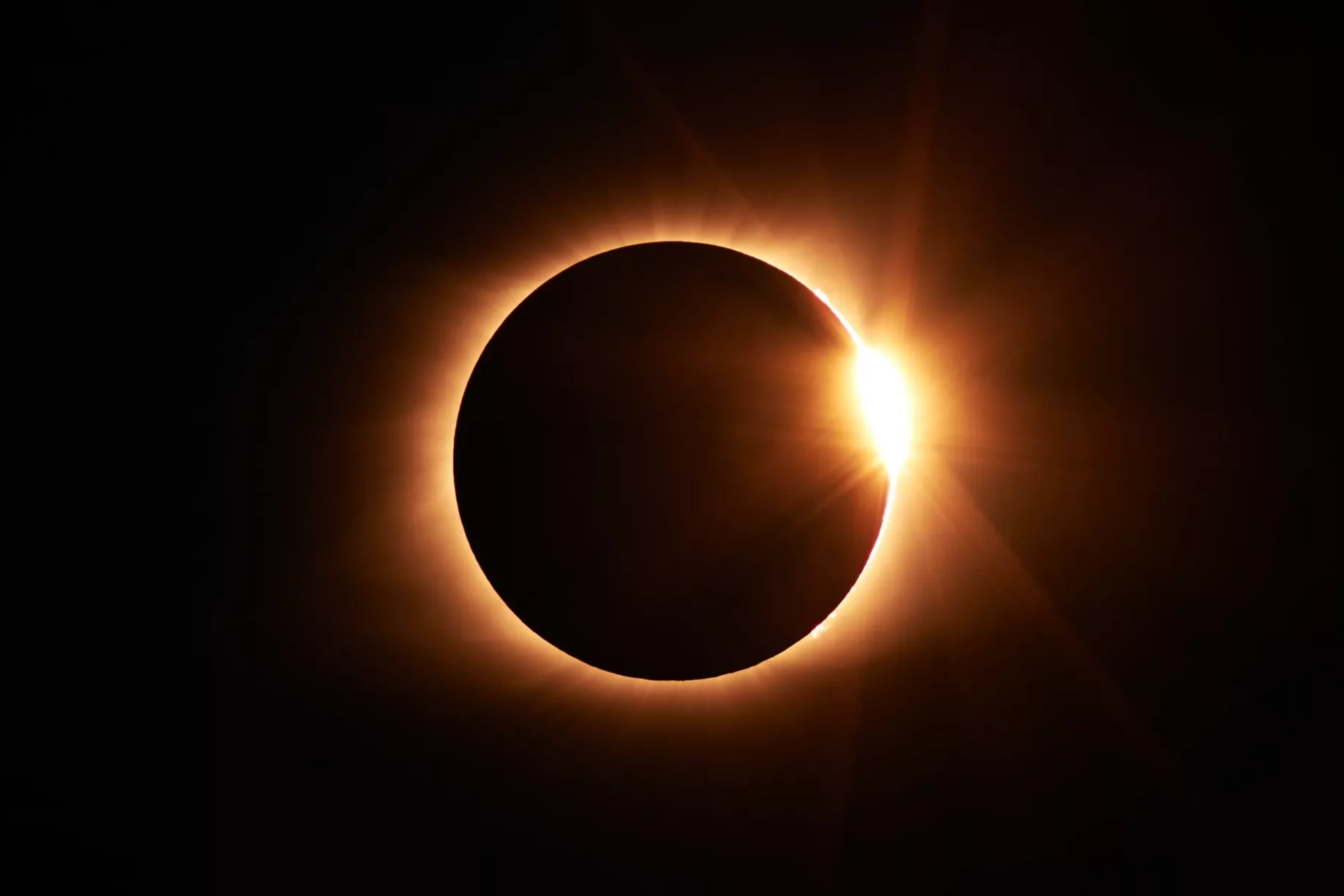 solar eclipse wedding